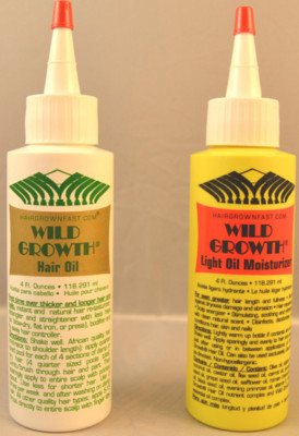 #ad Wild Growth Hair Oil Light Oil Moisturizer or Duo Pack Hair Oil 4 oz $19.99