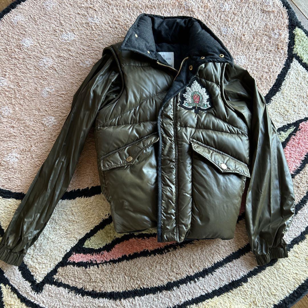 Moncler Balenciaga Corso Como collaboration olive down