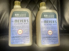 2/34 oz Mrs Meyers Laundry Detergent 4x Concentrated BlueBell Rare Scent
