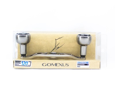 Gomexus BD120HAS30TNBK Handle Silver 120mm 8x5mm Shimano B Daiwa S (1984)