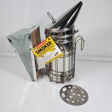 Pequeño ahumador apicultor gigante SM7 nuevo soplador de fuelle de acero inoxidable
