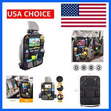 Backseat Car Organizer - Car Organizer with 10" Table Holder, 9 Pockets, Roa...