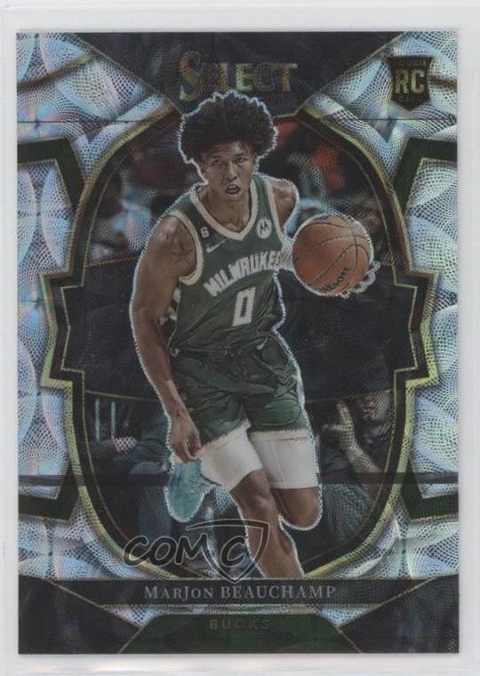 2022-23 Panini Select Concourse Scope Prizm MarJon Beauchamp #75 1s8