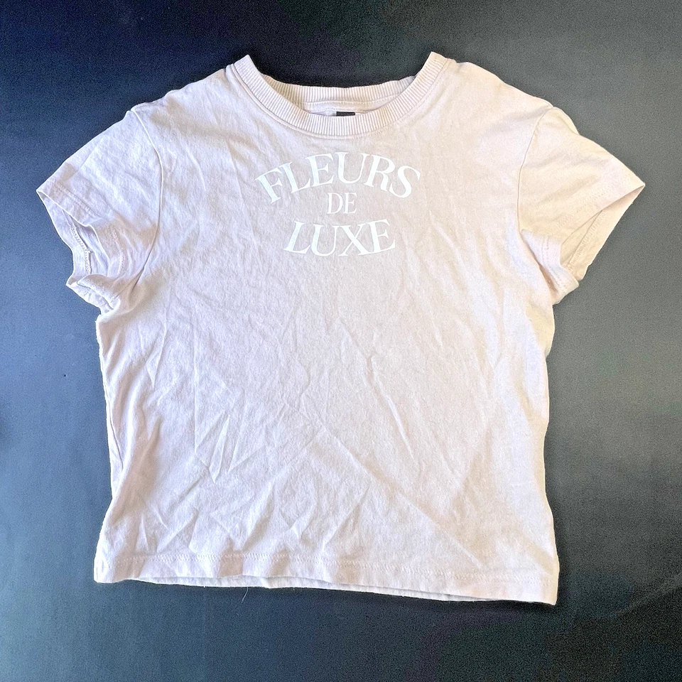 Girls Clothing Shorts Lot Size 8 H & M Old Navy Denim T-shirts Set of 5 - Image 2 of 4