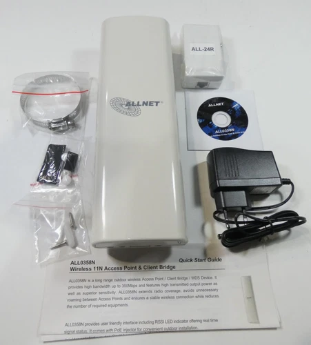 ALLNET Wireless Outdor Access Point/Bridge | ALL0358N | 802.11b/g/n | OVP