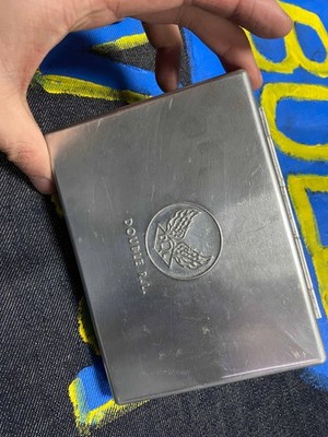 vintage RRL METAL PASSPORT CASE BOX | eBay