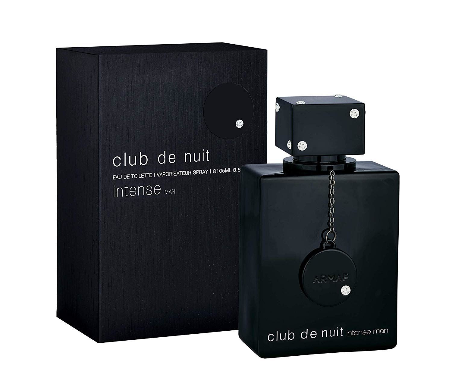 Armaf Men's Black Club De Nuit Intense Eau De Toilette 105Ml In - Image 5