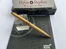 Montblanc Meisterstuck Classique 164 Solitaire 925 Silver Vermeil Ballpoint Pen