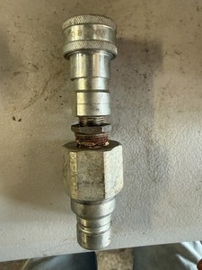 Parker Hydraulic Quick Coupler Set FEM-752-12FP Steel, Heavy-Duty, Reliable