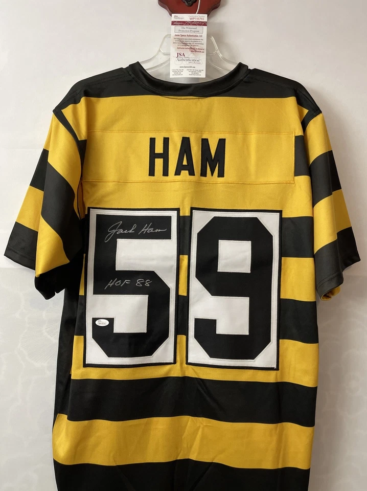 Pittsburgh Steelers Jack Ham #59 Autographed JSA WP195793 HOF 88 Jersey! AZ17 - Image 2 of 4