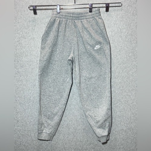 Nike Kids Size Large Gray Joggers Activewear Fall Winter Cozy - Picture 6 of 6