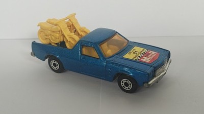 Matchbox No.60 Holden Pick Up Rallye Paris Dakar Blau Rarität Modelauto 1:64