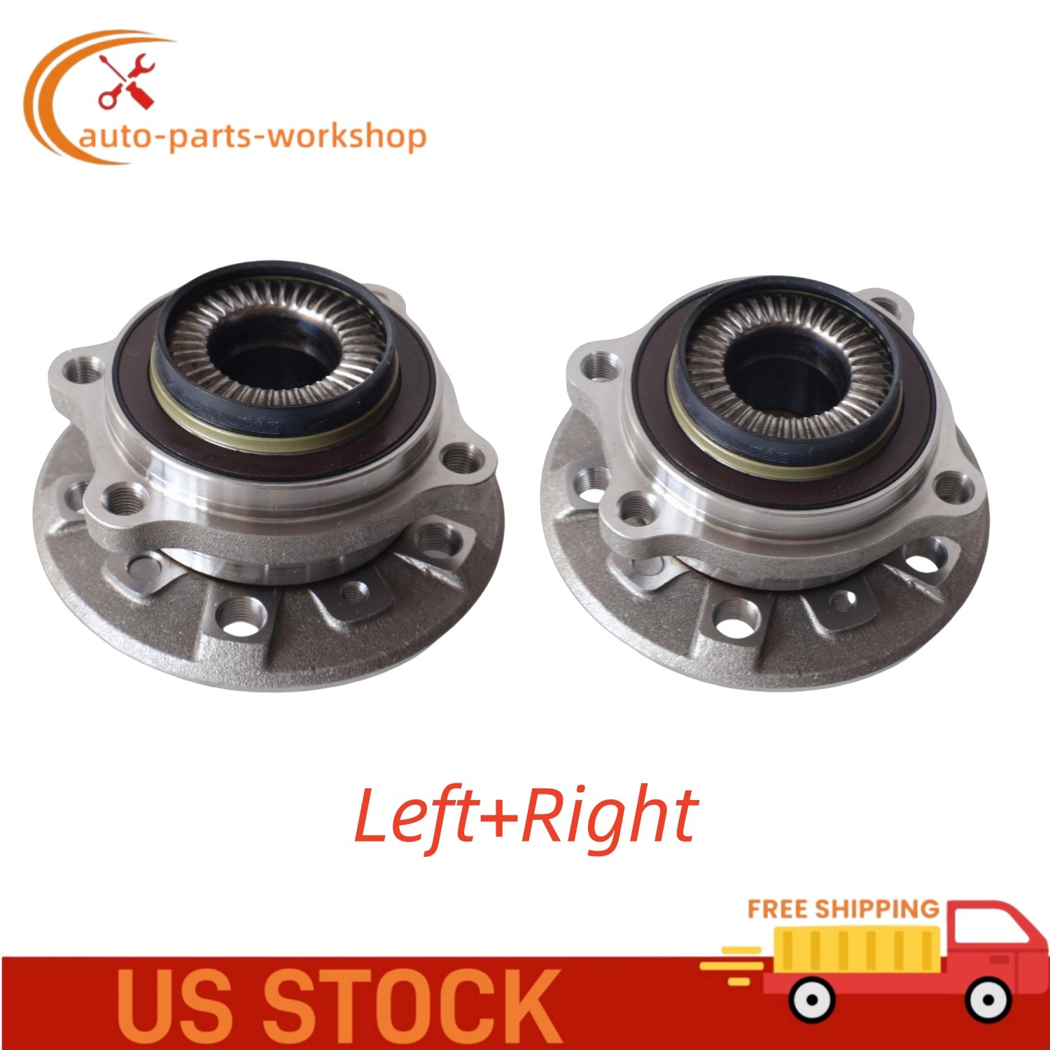 Left + Right Wheel Hub for 2021-2024 BMW M3 M4 2023 BMW M2 3.0L L6 31208095641