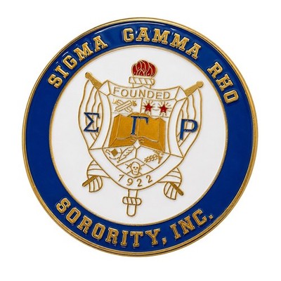 Sigma Gamma Rho Sorority Car Emblem-New!