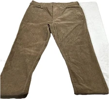 Duluth Trading Co. Men's Brown Corduroy Pants 40x30 Cotton Standard Fit