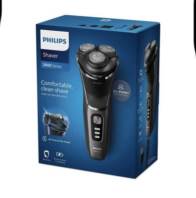 Philips Shaver Series 3000 | S3343/13 | El. Nass- Trockenrasierer | Neu & OVP |