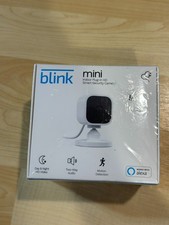 Blink Mini Indoor Plug-In Live HD Smart Security Camera New in Box 