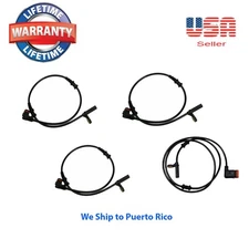 4 ABS Wheel Speed Sensor Front Rear Right & Left Fit: Mercedes C CLK AMG 01-09