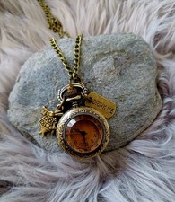 Taschenuhr Mit Kette Vintage bronze Alice Im ...