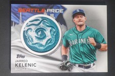 2022 Topps Jarred Kelenic City Flag Patch Commemorative Relic Mariners DZ1442