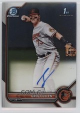2022 Bowman Chrome Prospect Greg Cullen #CPA-GC Auto 5h0