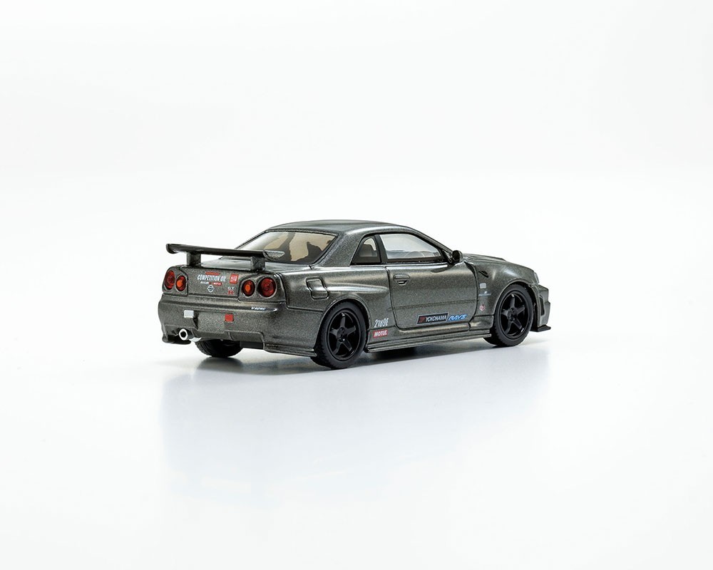 Kyosho Nissan GT-R NISMO BNR34 CRS Version w/ MOTN LED Base