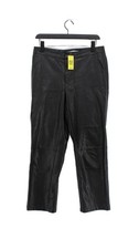 NA-KD Women's Suit Trousers UK 12 Black 100% Other Straight Dress Pants