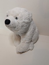 Kohl's Cares White Polar Bear Plush Stuffed Animal 12" 2011 Night You Born B16