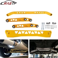 Gold Rear Lower Control Arms + Subframe Brace + Tie Bar For 92-95 EG NEW
