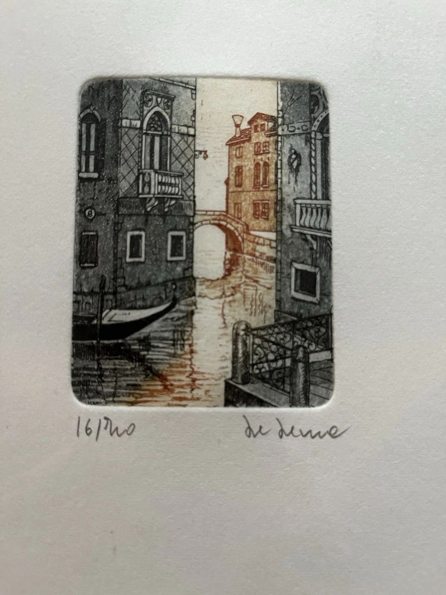 Venice Etching for sale | eBay
