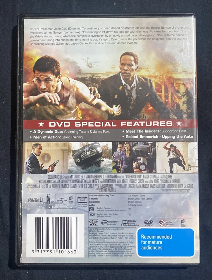 White House Down (DVD, 2013) - image 2 of 4