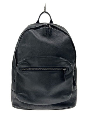 COACH 黒 レザー リュック B2022-2854 Coach B2022-2854 backpack rucksack leather Black Used | eBay