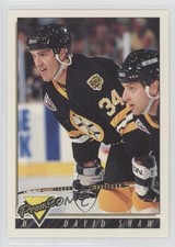 1993-94 O-Pee-Chee Premier David Shaw #179 0c4