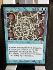 MTG Time Spiral – Urza’s Saga Rare – Vintage Magic The Gathering – NM