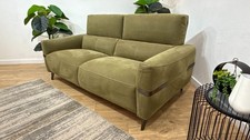 Sofology Arlington Fabric 3 Seater in Lifestyle Nubuck Feel Olive