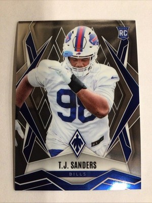 2025 Panini Phoenix - Rookies T.J. Sanders #181 Silver (RC)