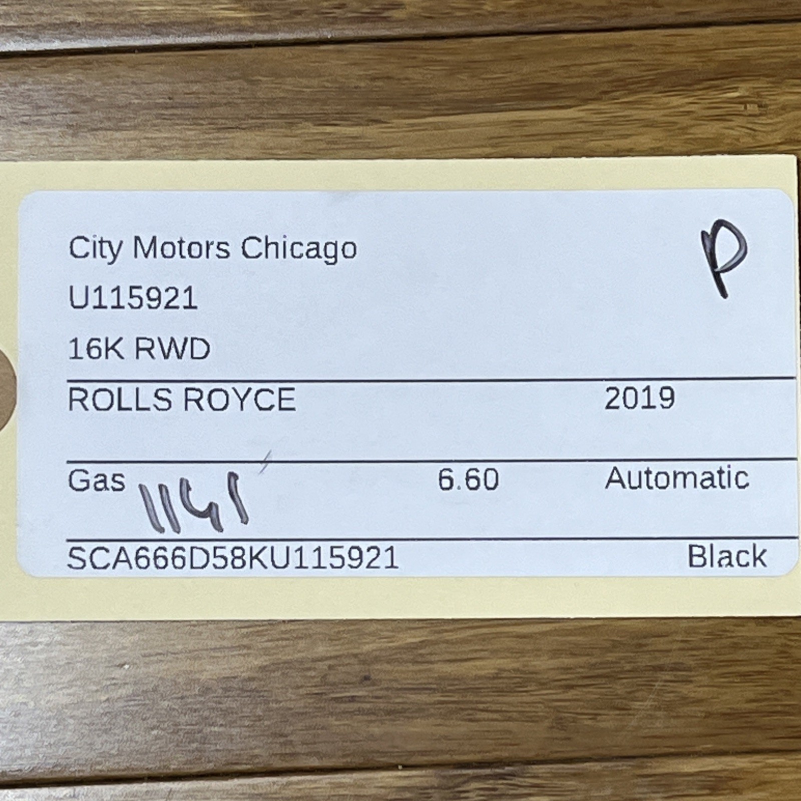 2017-2023 Rolls Royce Dawn RR6 Front Center Dash Trim Panel Cover OEM NOTE
