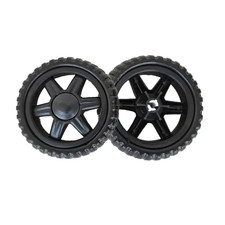 2Pcs Shopping Cart Wheels Grocery Cart Caster Handcart Wheel Trolley Caster Wear