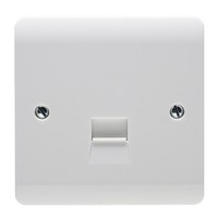 Crabtree - Instinct 1-Fach Telefonsteckdose