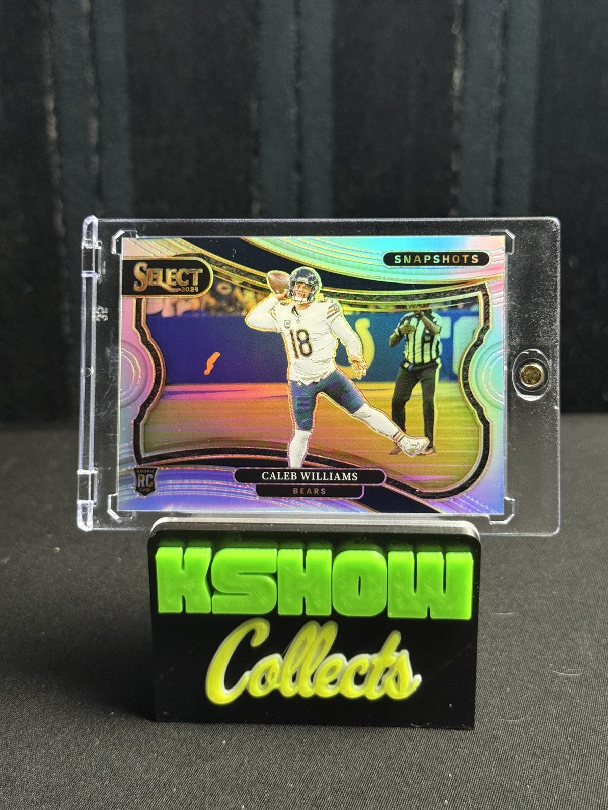 2024 Caleb Williams Panini Select NFL Silver Snapshots Rookie Card RC Bears 🔥 