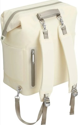 Stanley Beige Fabric Cooler Bag with Shoulder Straps and Zippered Closure