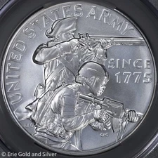 (2024) US Army Matte Finish 1 oz Silver Medal in OGP