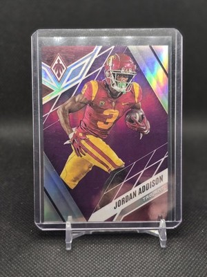 2023 NFL Panini Chronicles Phoenix Draft Picks Jordan Addison Purple 46/49 #6