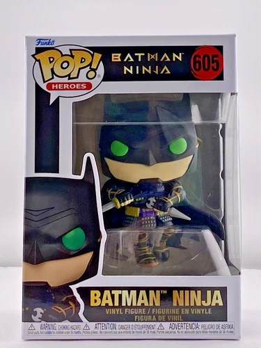 Funko Pop! DC Heroes BATMAN NINJA Brand New!! #605 + Protector