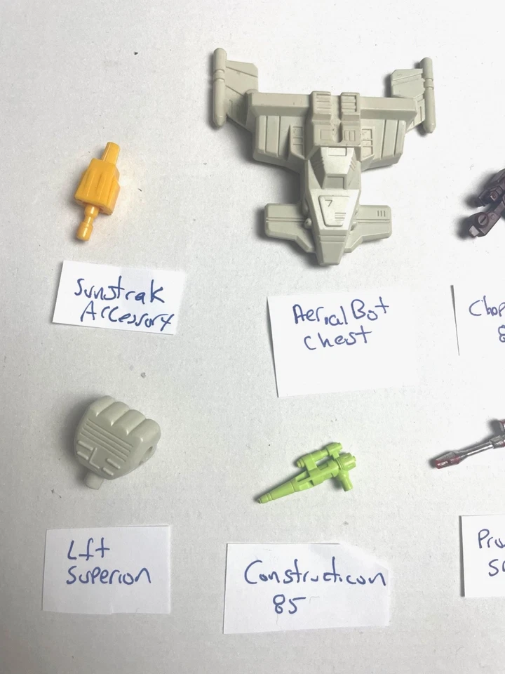 Transformers G1 Accessory Lot 1980’s (Original Parts) - Image 2 of 4