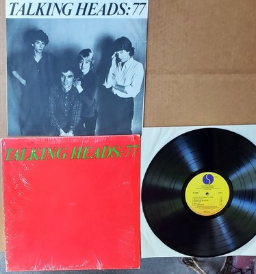 ROCK LP: TALKING HEADS:77 Sire SR 6036 in shrink wrap VG+