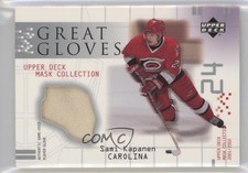 2001-02 Upper Deck Mask Collection Great Gloves Sami Kapanen #GG-SK 0uj7