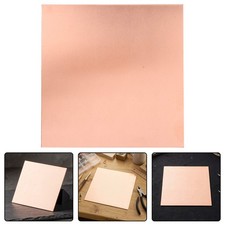 Pure Copper Sheet, 4 X 4 Inch Metal Plate for Electrical Projects