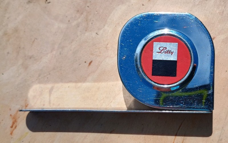 Streamline Master Rule Steel Tape Measure Ruler No. B406ME Inside Measure Rare