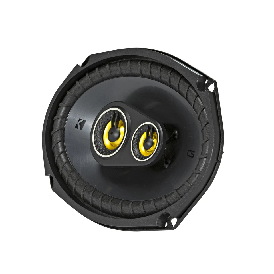 Kicker Auto Audio Triaxial Lautsprechersystem Cs 15.2x22.9cm Schwarz 150W 3 Weg - Bild 2 von 4